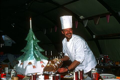 [Cappelle040.jpg]
Best cook in Antarctica: Michel Dumerchat.