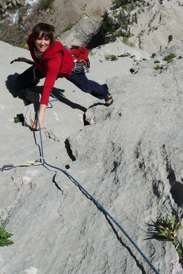 [20100414_142426_PaklenicaCanyon.jpg]
Slab climbing in the canyon, in a style very reminiscent of the Verdon.