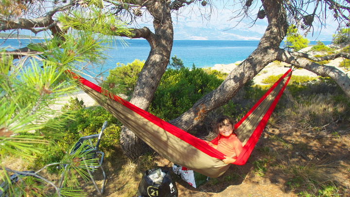 [20210723_151955_Croatia.jpg]
Resting in a hamac, not part of our base canoe equipment.