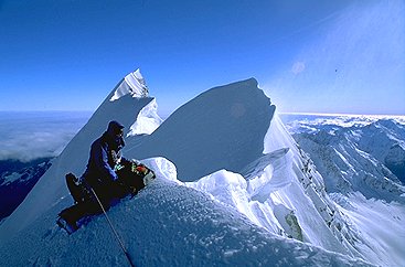 [SummitRidgeCook.jpg]
The summit ridge of Cook.