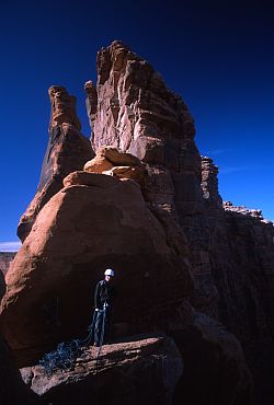 [LighthouseSummit.jpg]
Jenny below the summit of the Lighthouse.