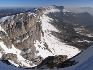 East couloir of Peyrouse