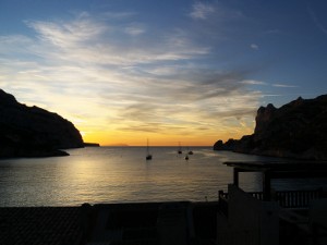 Boats in Morgiou bay