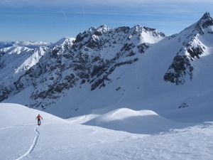 Going up the Pt Eglise