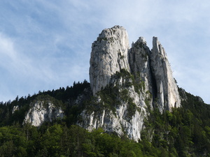 Couloir Grande at the Trois Pucelles