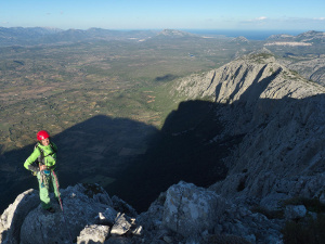 Looking north from the summit of Punta Cusidore