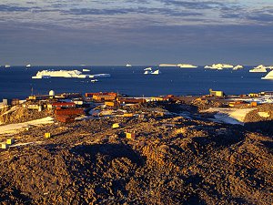 The French research station of Dumont d'Urville