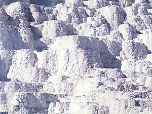 Dried off spring in Yellowstone