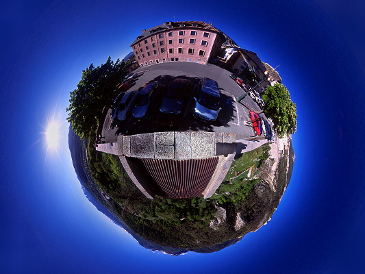 [BrianconParkingPano-BEW.jpg]
Image taken from the walls of the old town of Briançon.